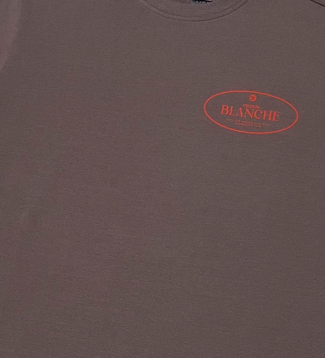 Maison Blanche Angel Tee In Hot Coco