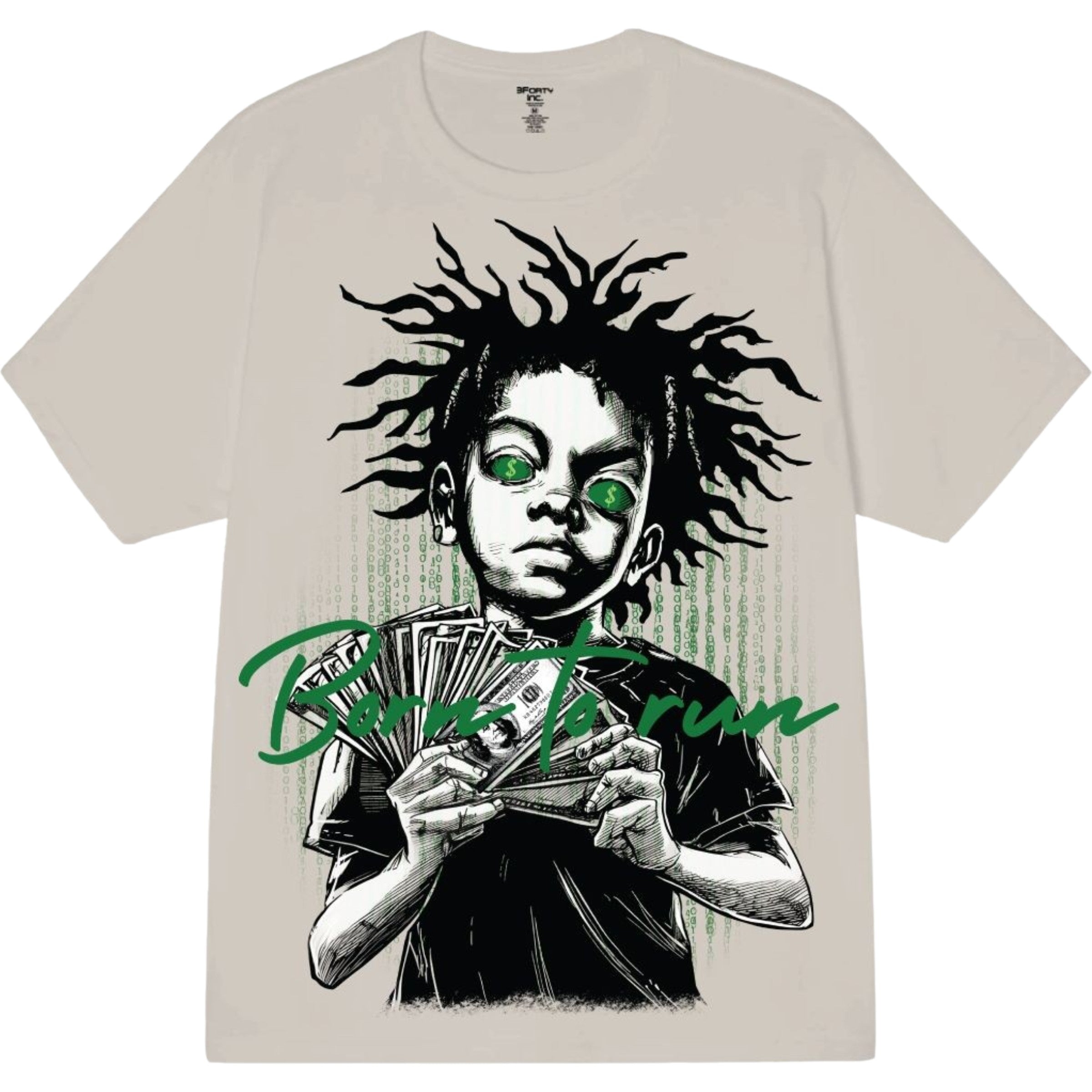 Men's Born To Run Tee In Sand
