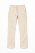 Men's Stacked Sweatpants Every Saint Has a Past In Khaki