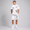 Men's Follow Your Heart Woven Shorts In White
