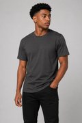 Men's Charcoal Tee Essential 100% Soft Spun Cotton