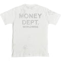 Kids Crystal Money Dept Tee In White