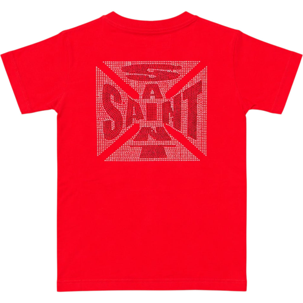 FWRD Kids 'Saint Crystal' T-Shirt (Red) FW-180695K