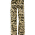 Camouflage pants on a white background