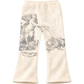 Kids Divine Stacked Joggers Ivory