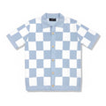 Men's 'Knited' Tee in Blue/White