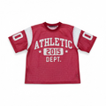 Men’s cropped Mesh T-shirt Jersy in Red