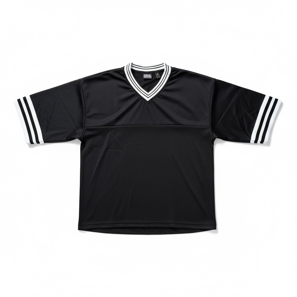 Men's Hockey Cropped Jersey in Black