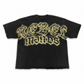 Men's Set You Free' Cropped T-Shirt In Black