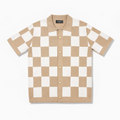 Men's 'Knited' Tee in Beige