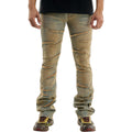 KDNK Raw Edge Skinny Flare Denim KND4602 (T.M.Blue)