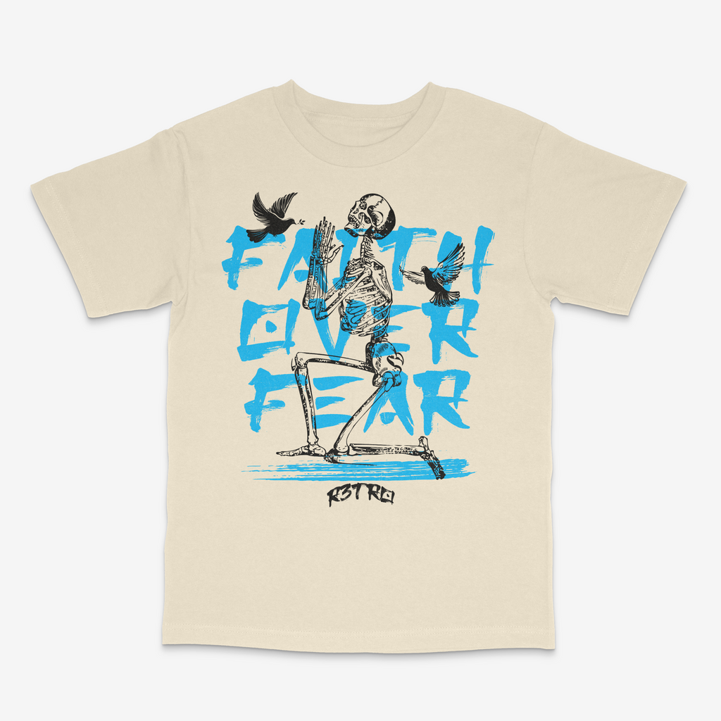 R3tro World Faith Over Fear Tee 1