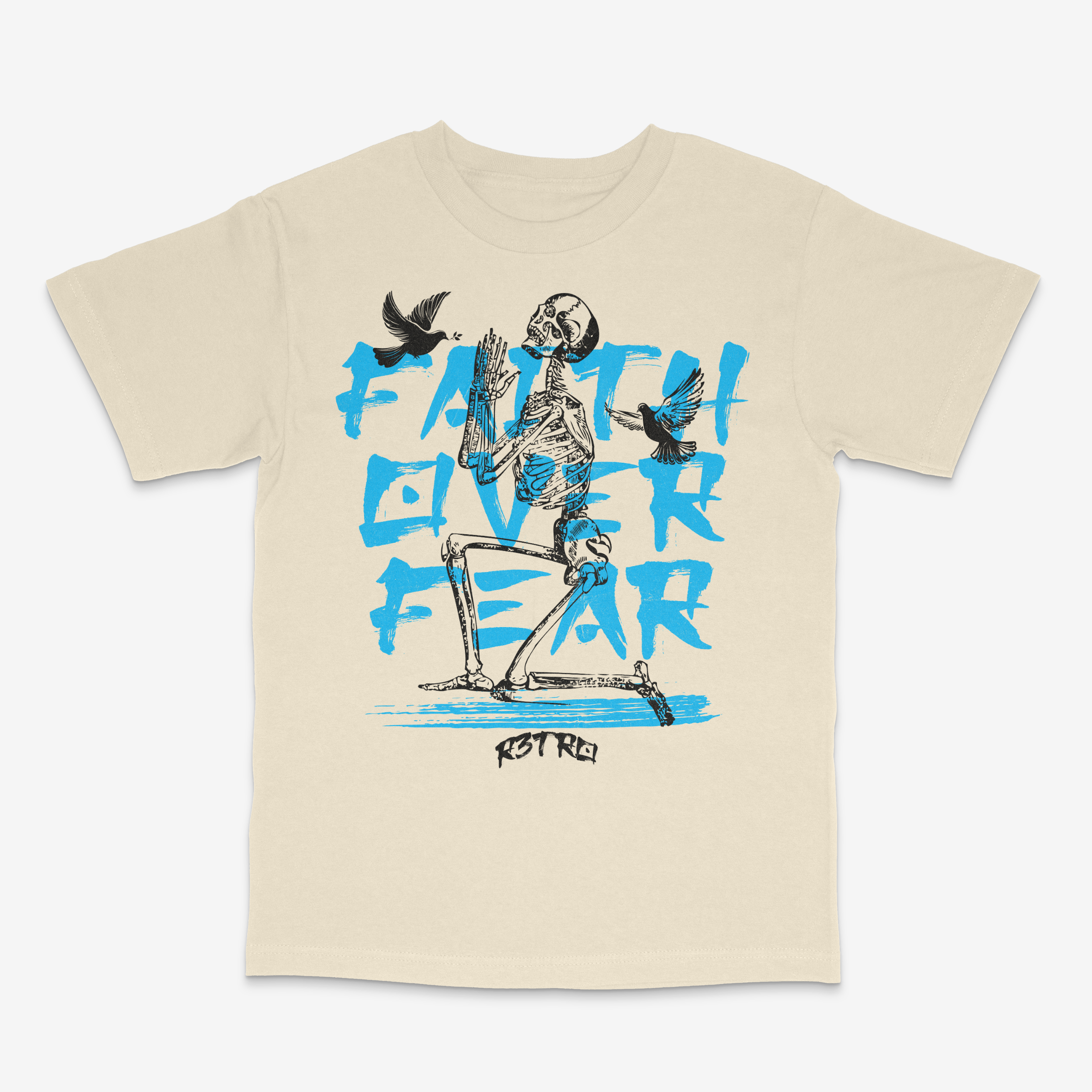 R3tro World Faith Over Fear Tee 1