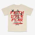 R3tro World Faith Over Fear Tee