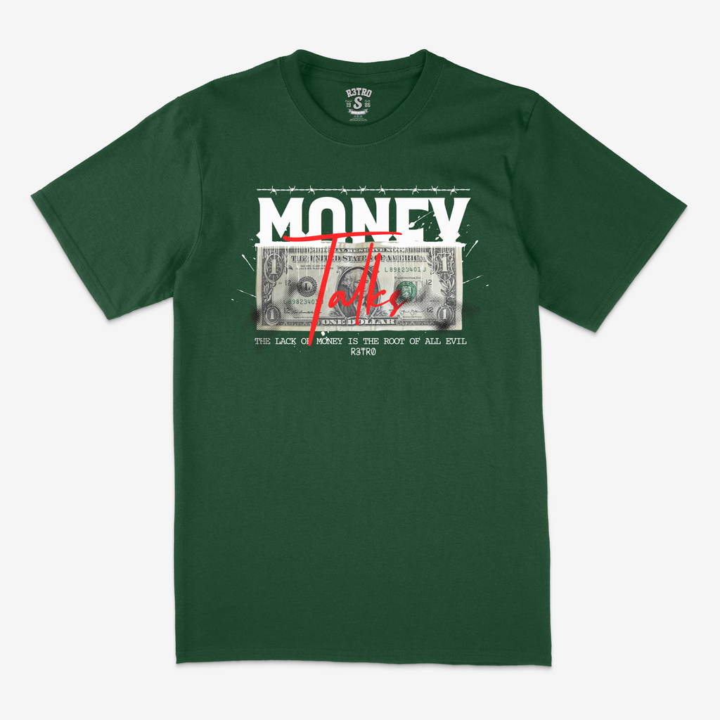 R3tro World Money Talks Tee