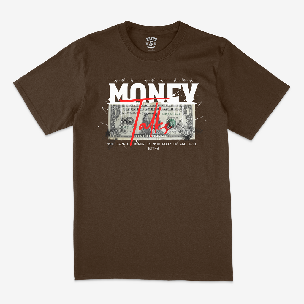 R3tro World Money Talks Tee
