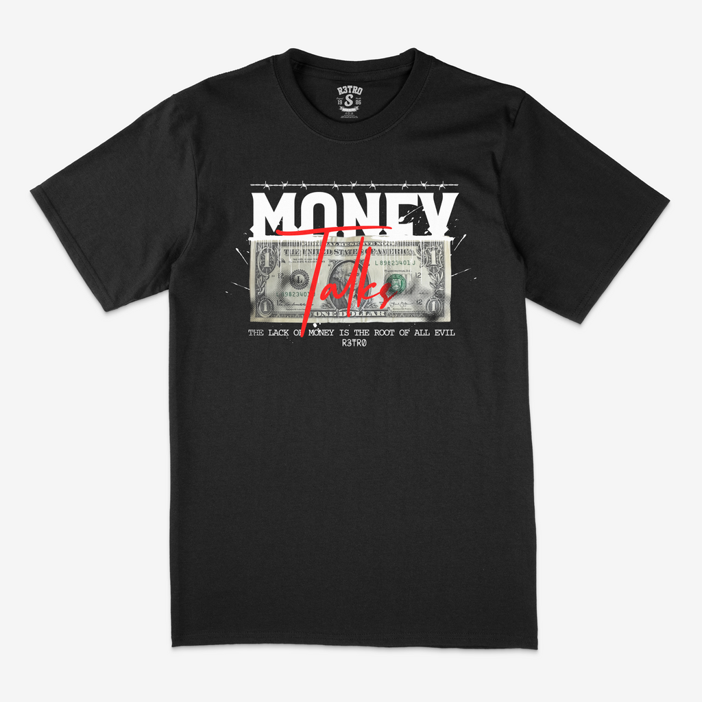 R3tro World Money Talks Tee
