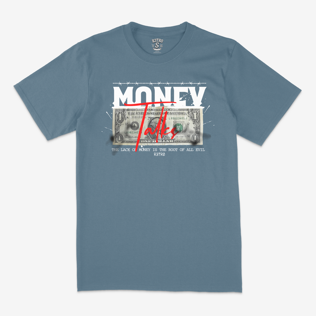 R3tro World Money Talks Tee