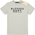 Kids Blessed Dept Tee In Grey