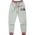 Kids Cream Team Sweatpants Joggers In Heather Grey