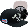 Las Vegas Raiders Old English Snapback In Black