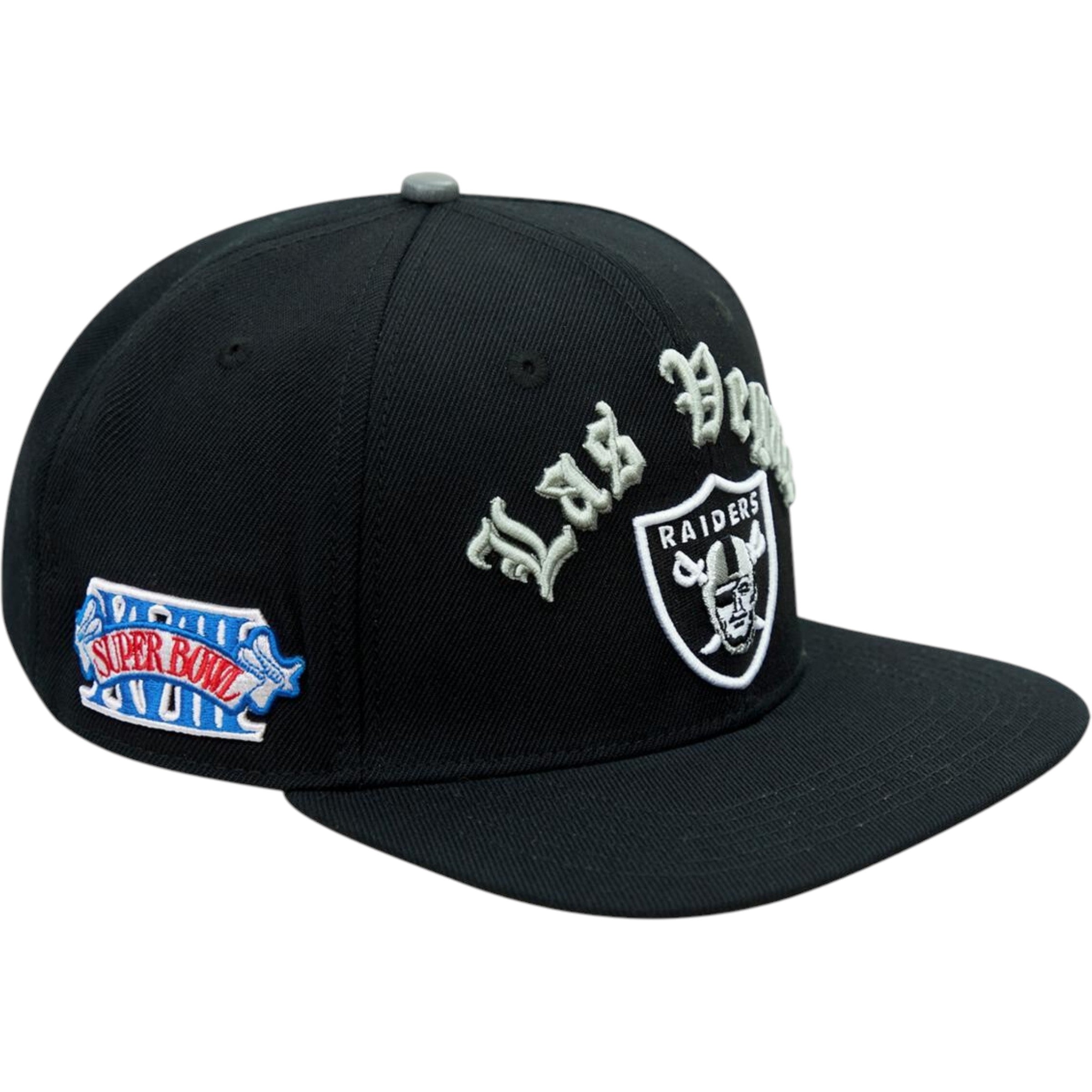 Las Vegas Raiders Old English Snapback In Black