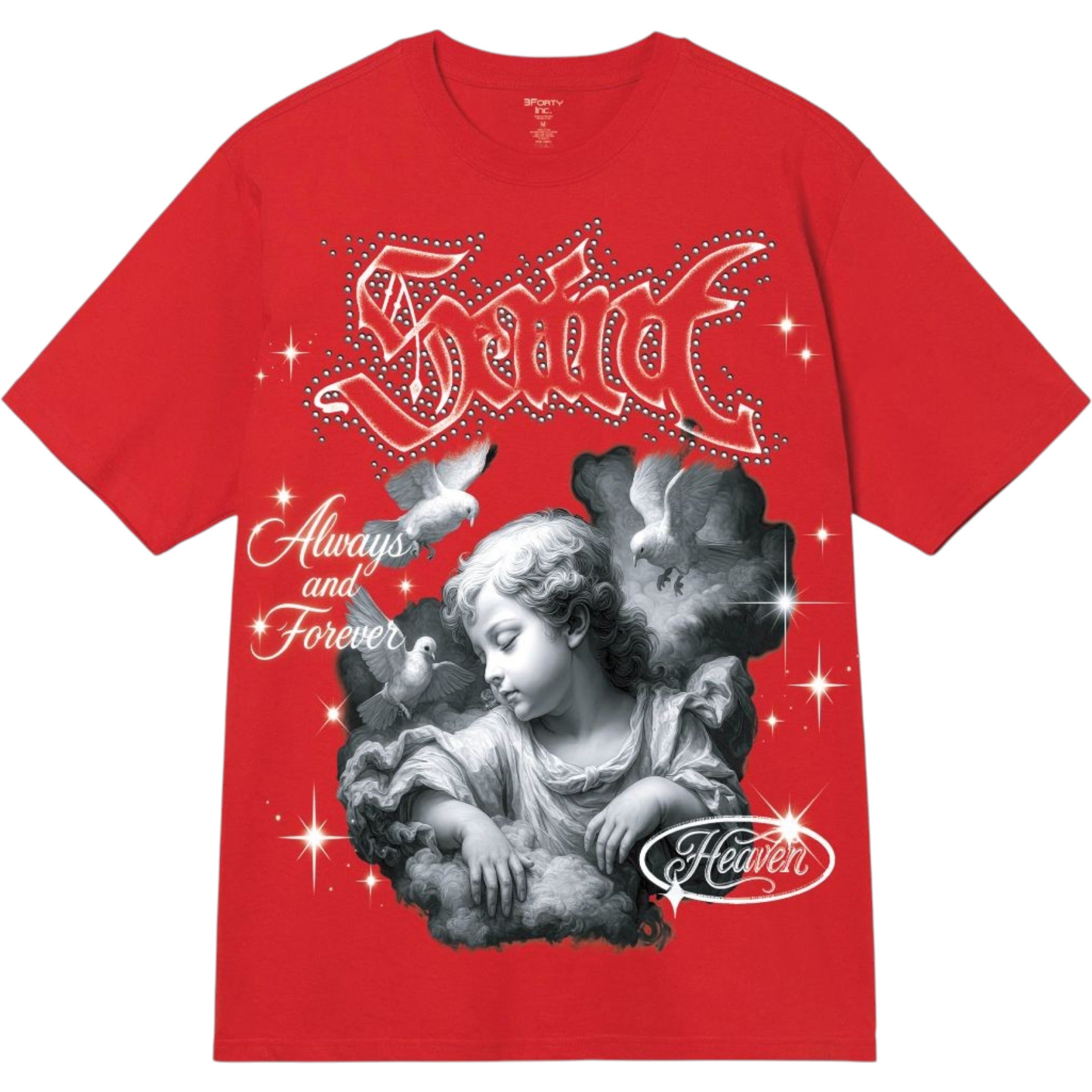 Men's Saint Tee In Red