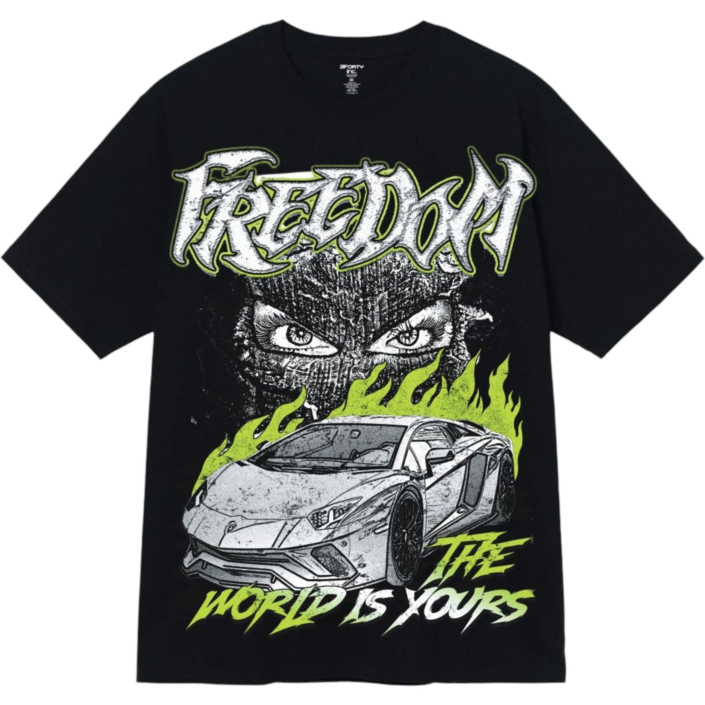 Men's Freedom Tee In Black