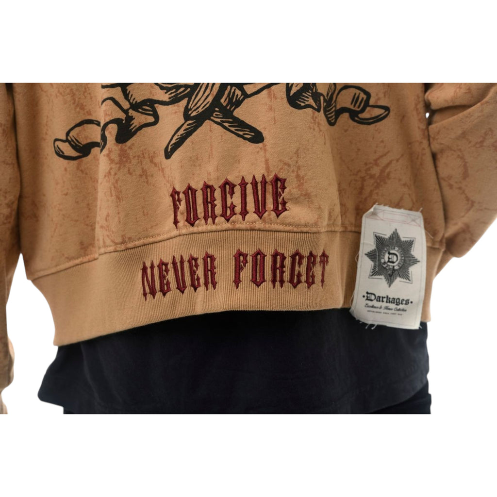 Men's  Zip Up Fleece Hoodie Loyalty Is Royalty In Timber