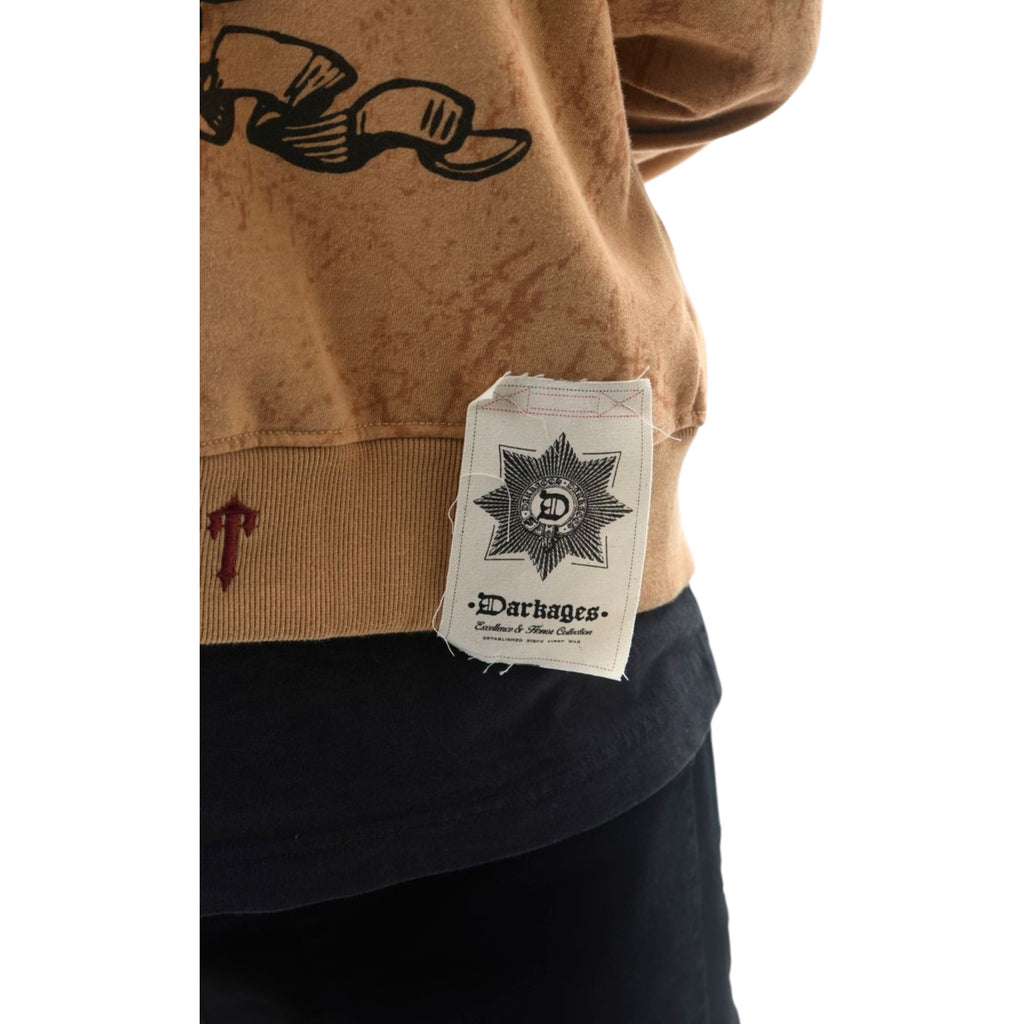Men's  Zip Up Fleece Hoodie Loyalty Is Royalty In Timber
