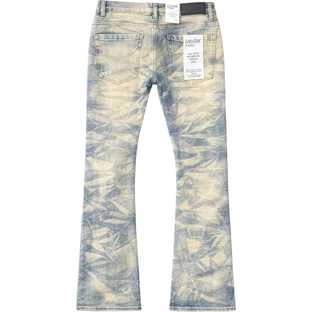 Men's Stacked Explosion Denim In Light Tint