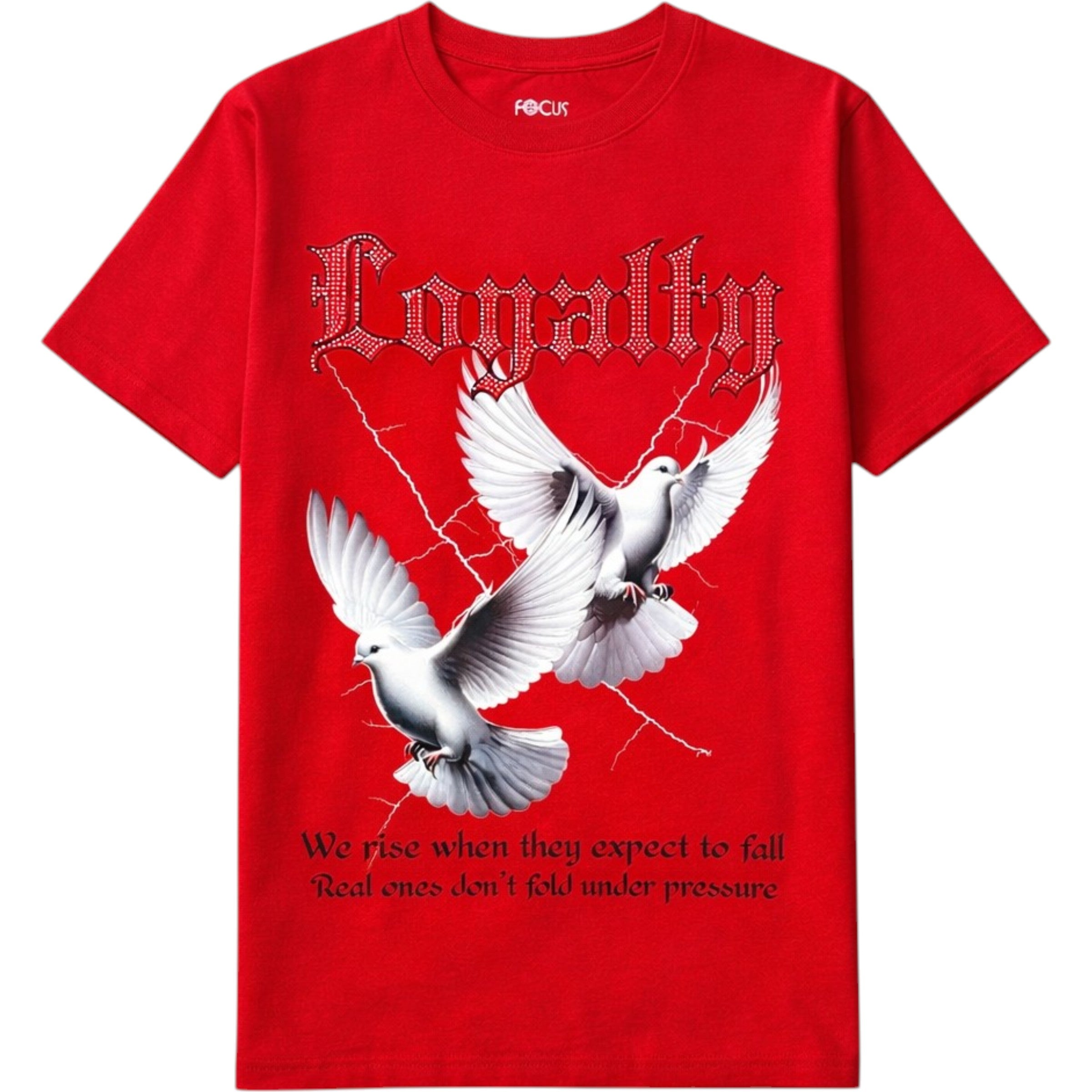 Loyalty Bird Tee In Red