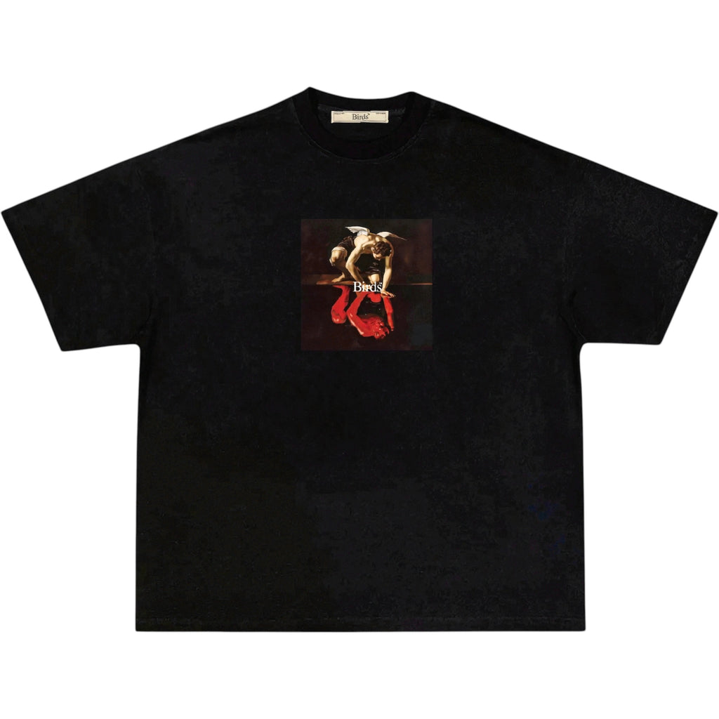 Set My Demons Free Premium Box Tee In Black