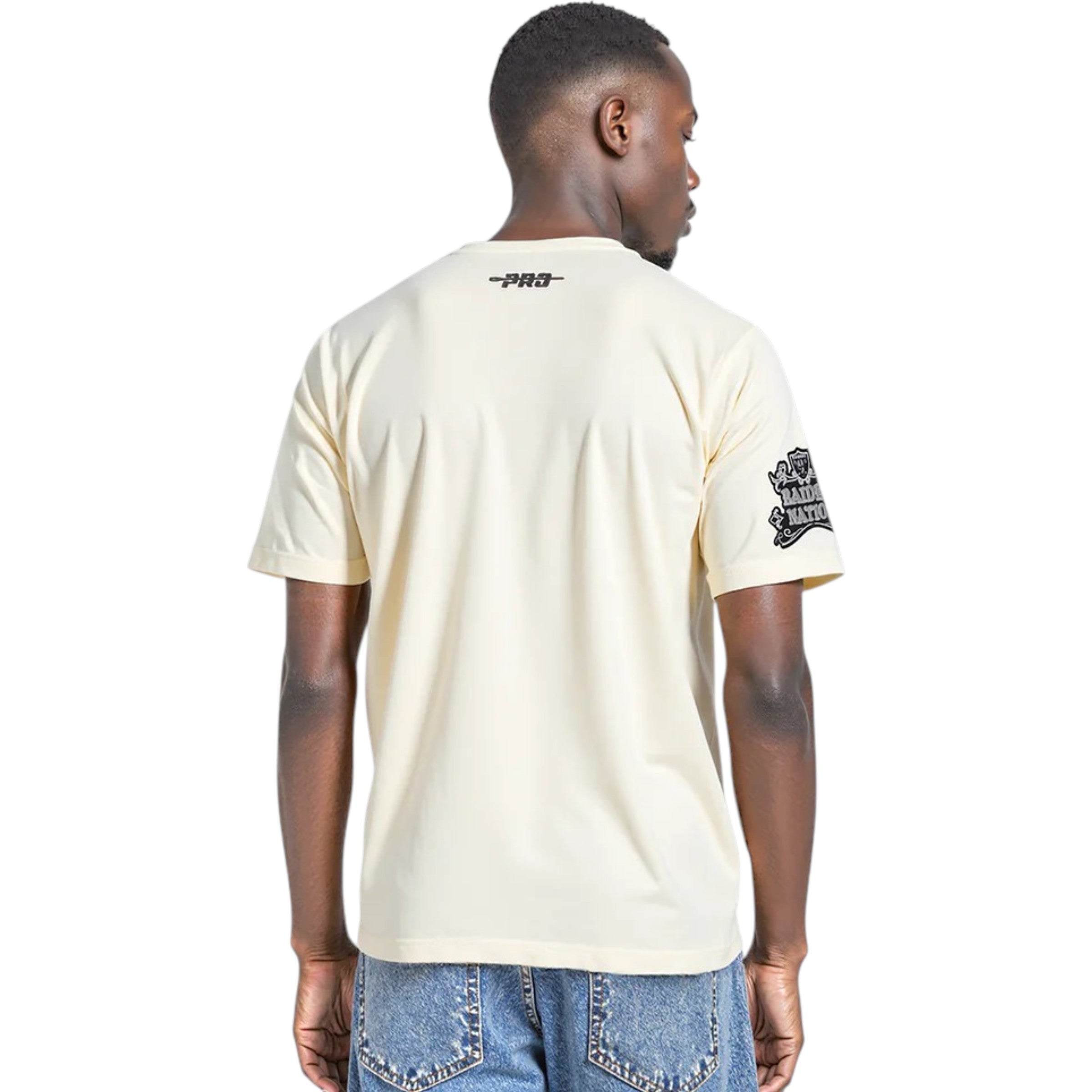 Las Vegas Raiders Rebel Athletics Tee In Egg Shell