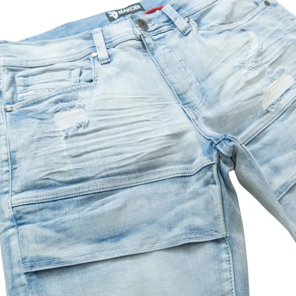 Men's Slim Fit Bruno Jeans In Light Wash