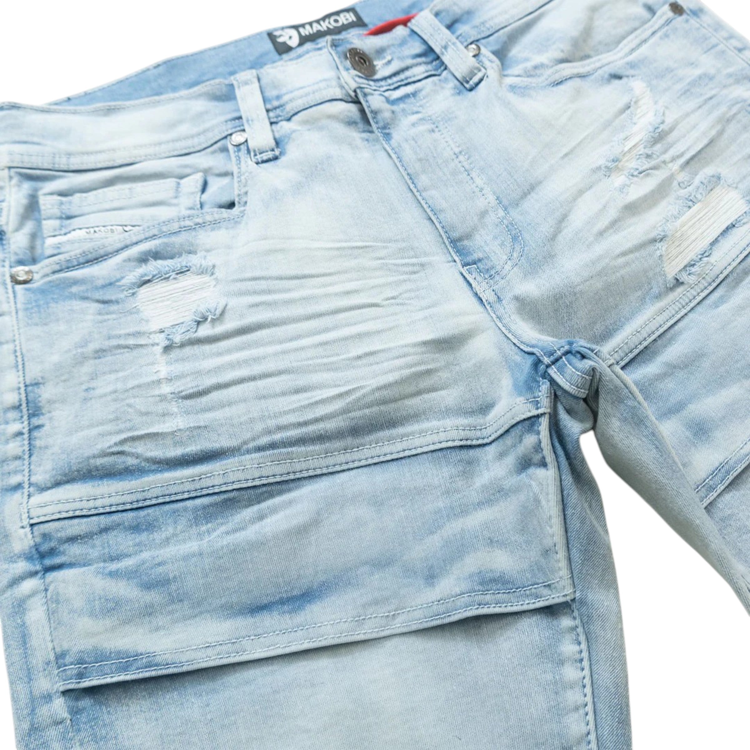 Men's Slim Fit Bruno Jeans In Light Wash