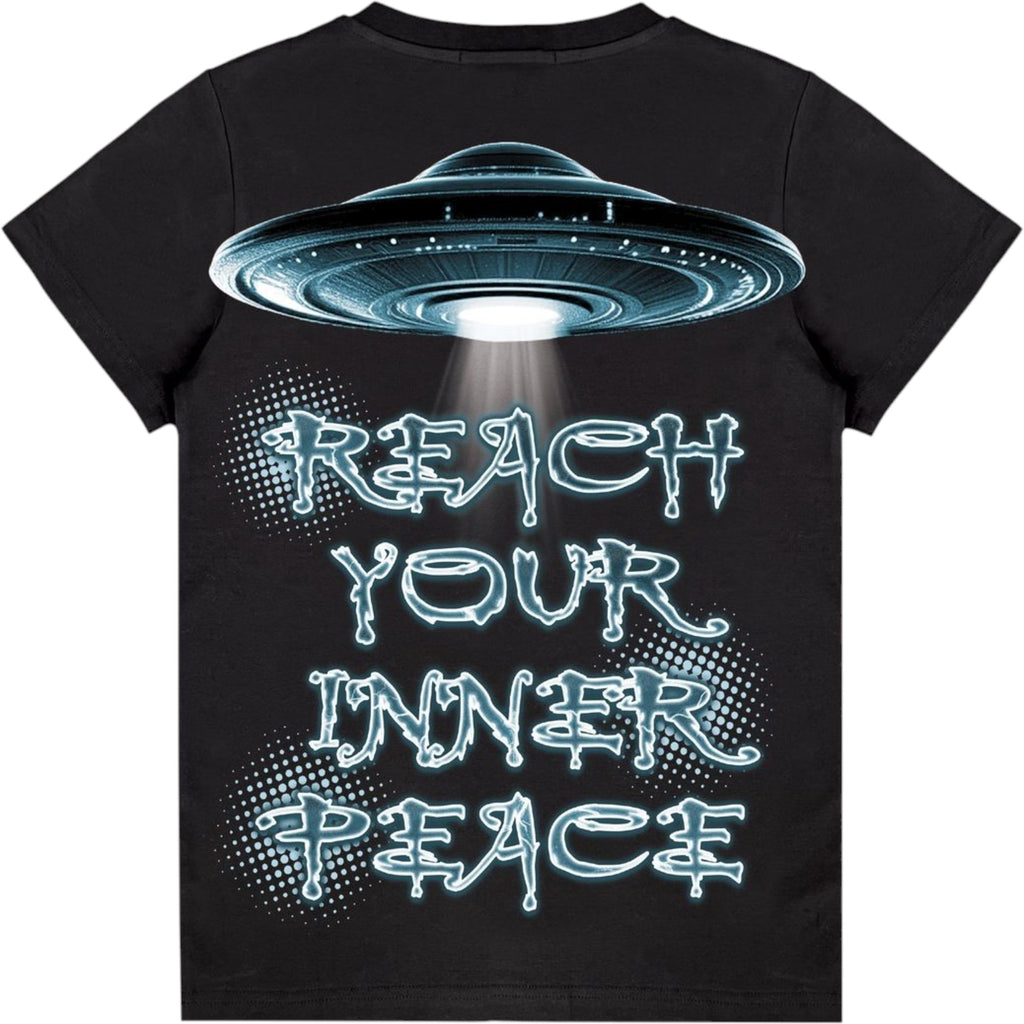 Kids Inner Peace Tee In Black