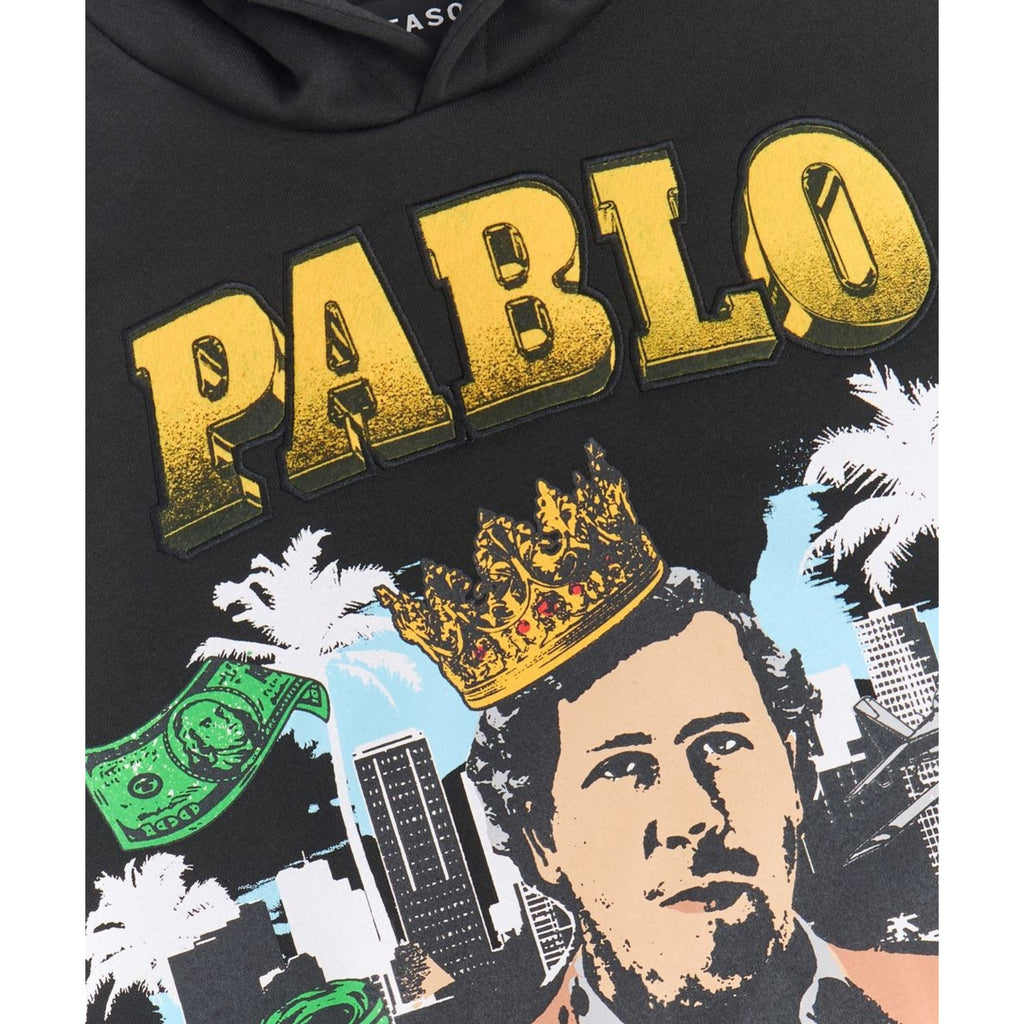 Men's Pablo Fleece Hoodie In Black