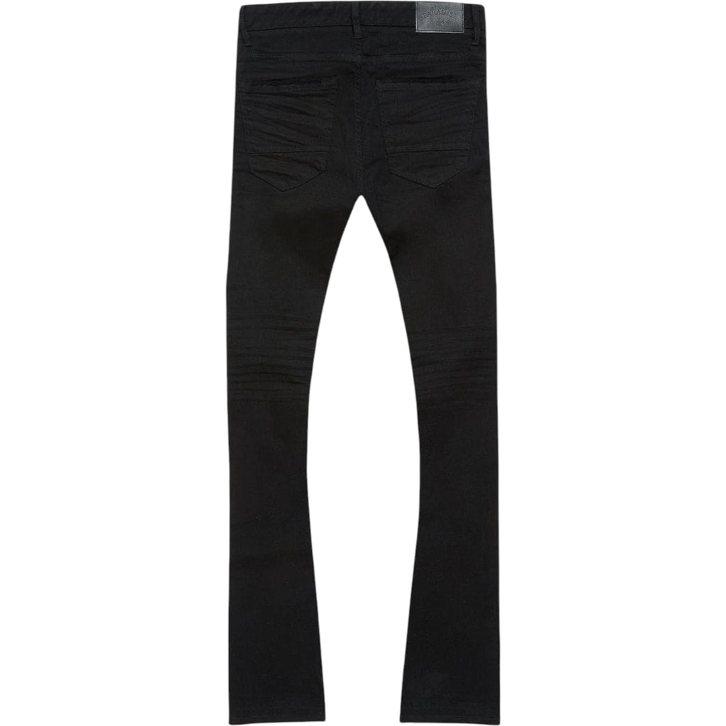 York Stacked Denim In Black