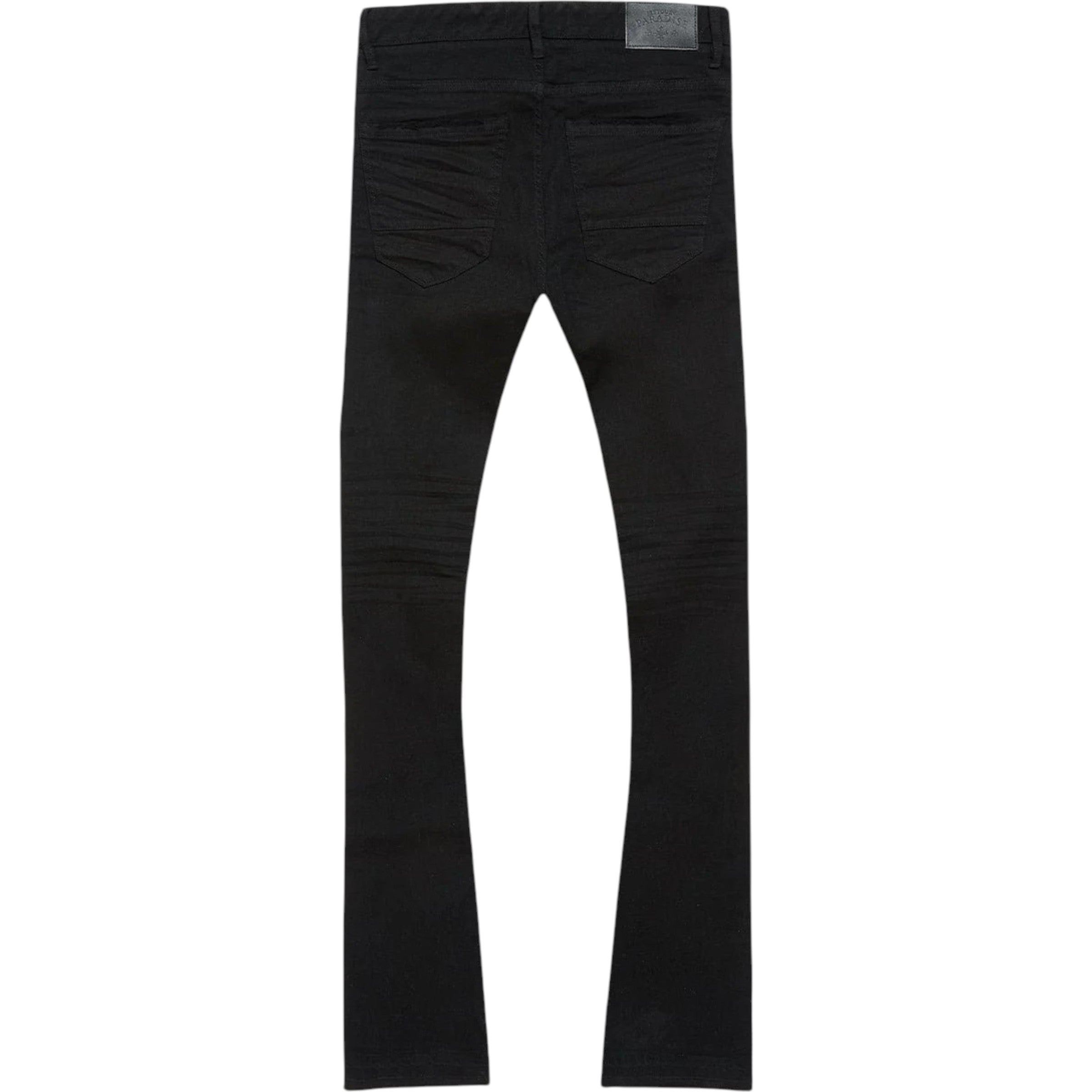 York Stacked Denim In Black
