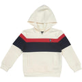 Kids Monogram Hoodie In Cream