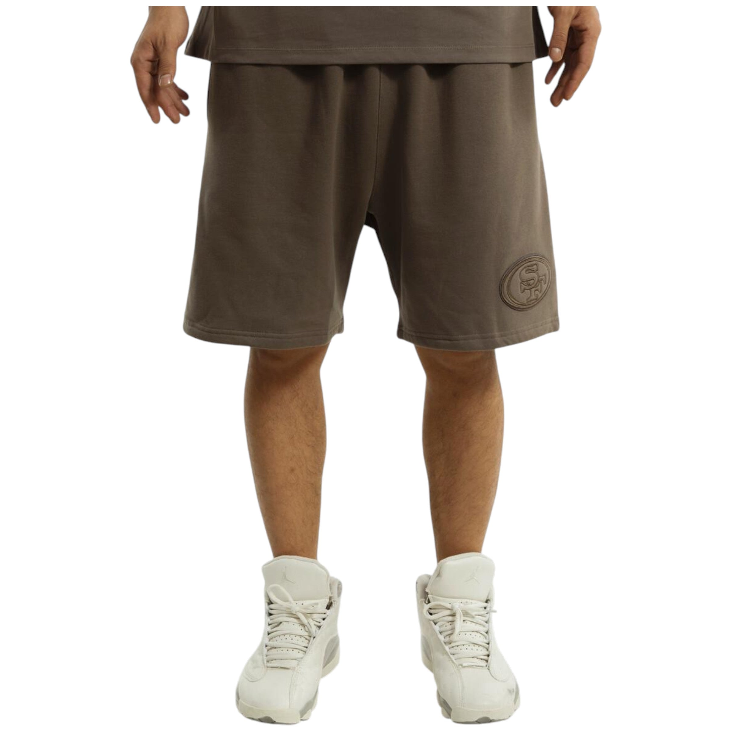 Men's San Francisco 49ers Logo Pro Team Shorts In Brown