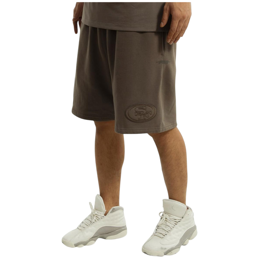 Men's San Francisco 49ers Logo Pro Team Shorts In Brown