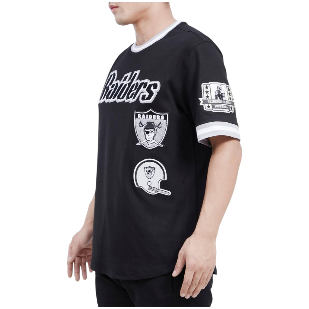 Las Vegas Raiders Retro Classic Tee In Black