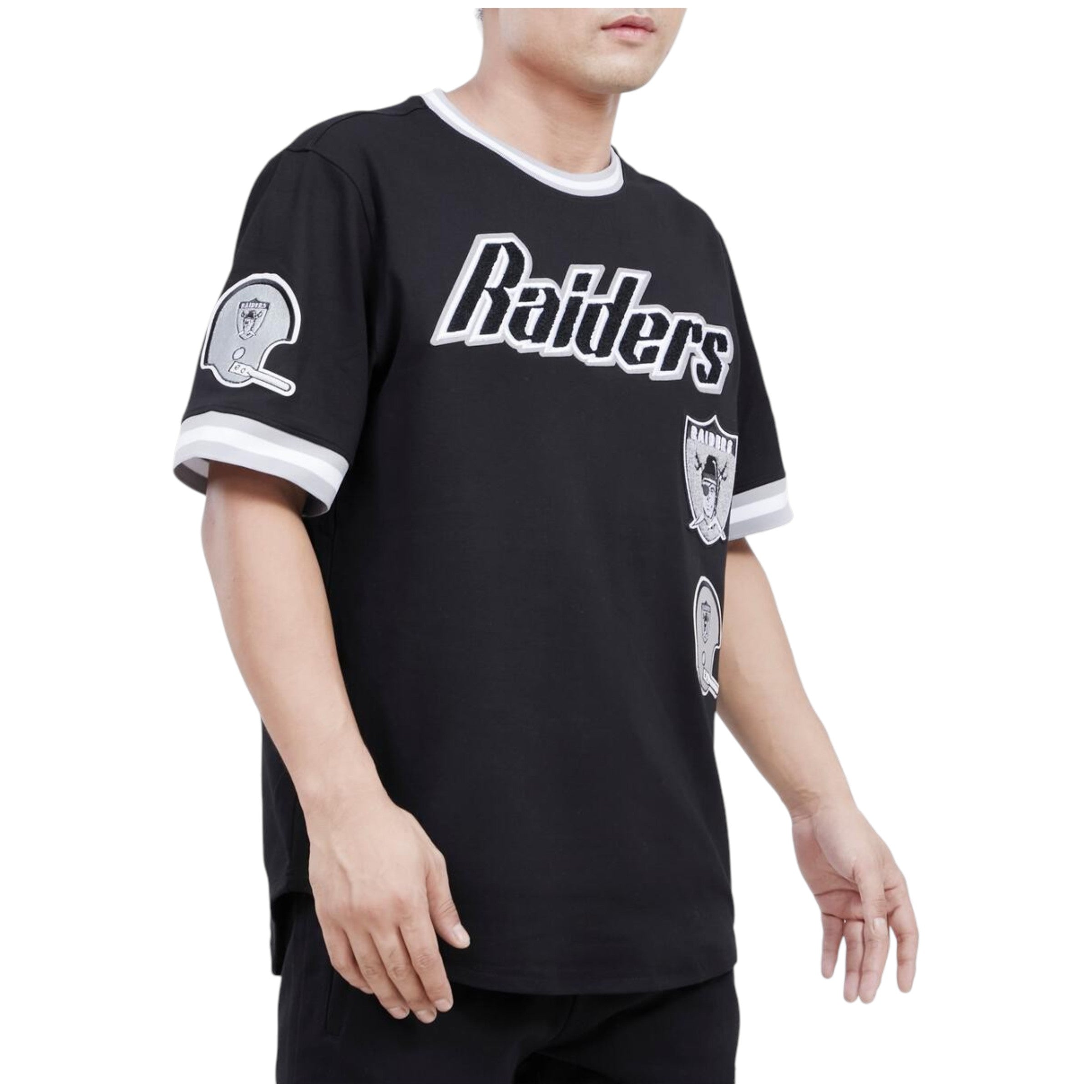 Las Vegas Raiders Retro Classic Tee In Black