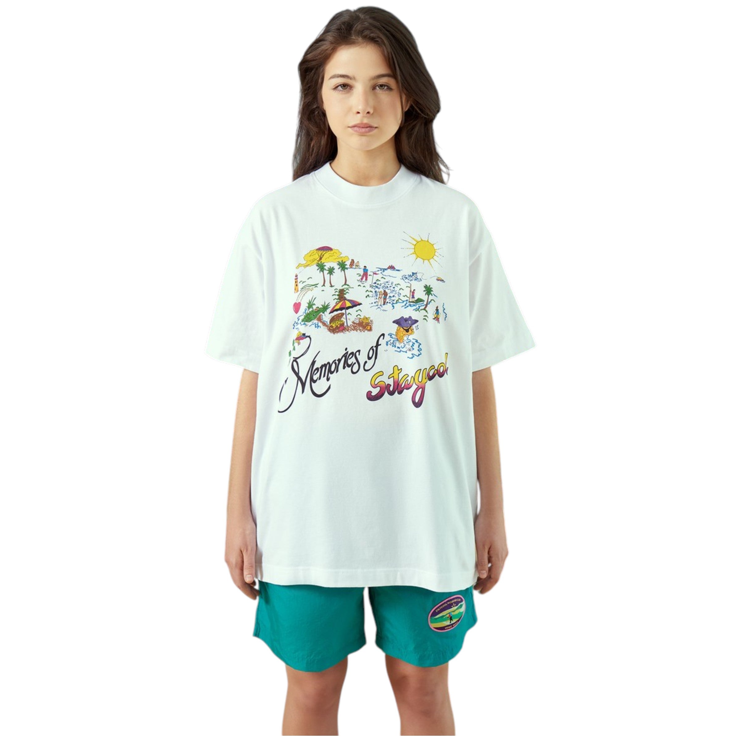 Memories Premium Tee In White