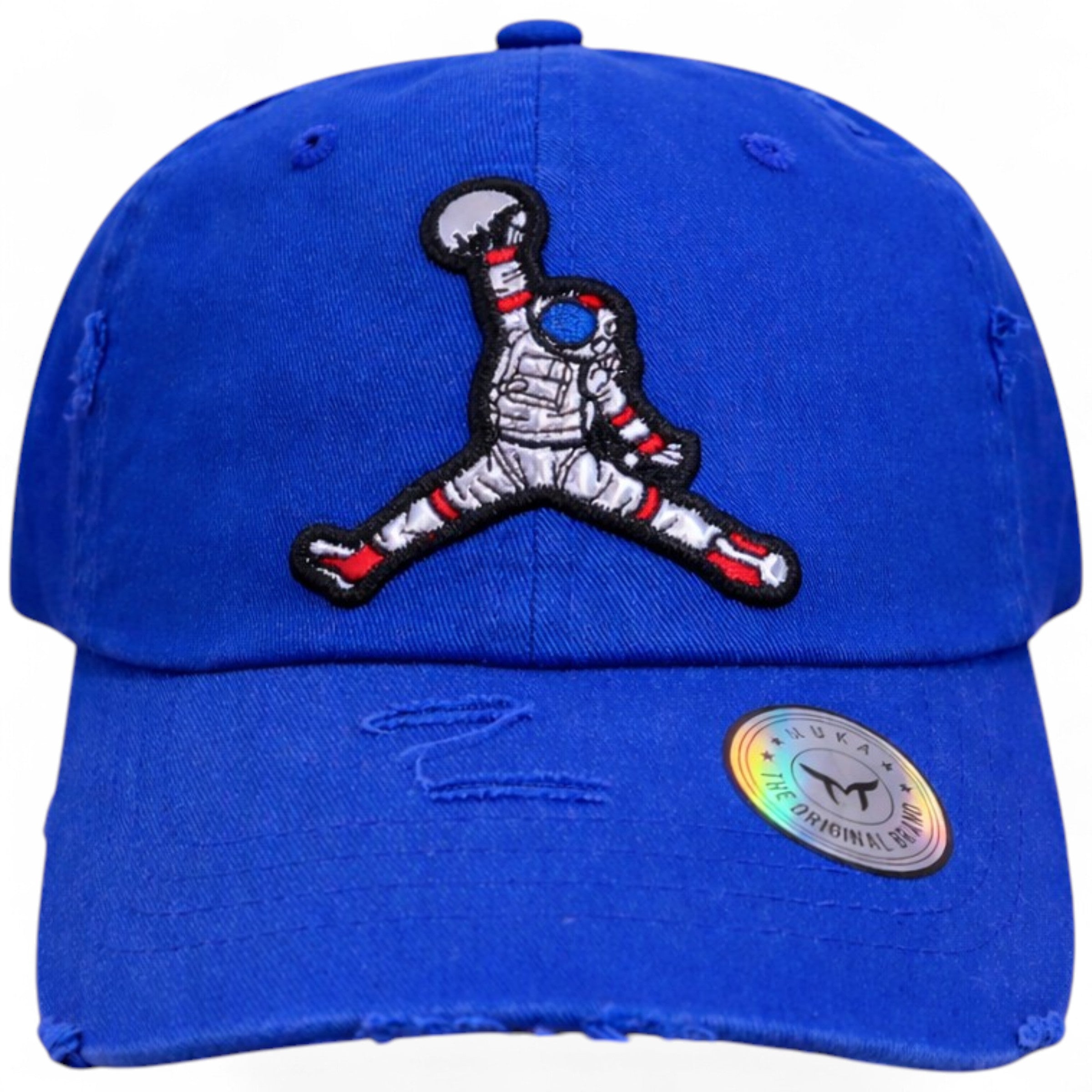 Space Air Dad Hat In Blue