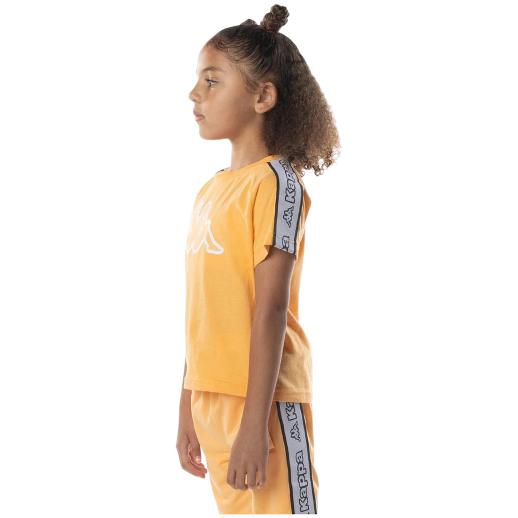 Logo Tape Avirec 2 Tee In Light Orange