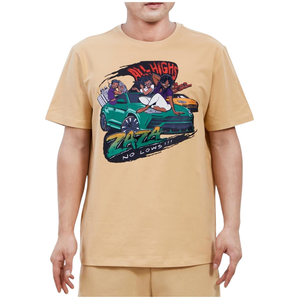 Zaza 404 Day Tee In Khaki