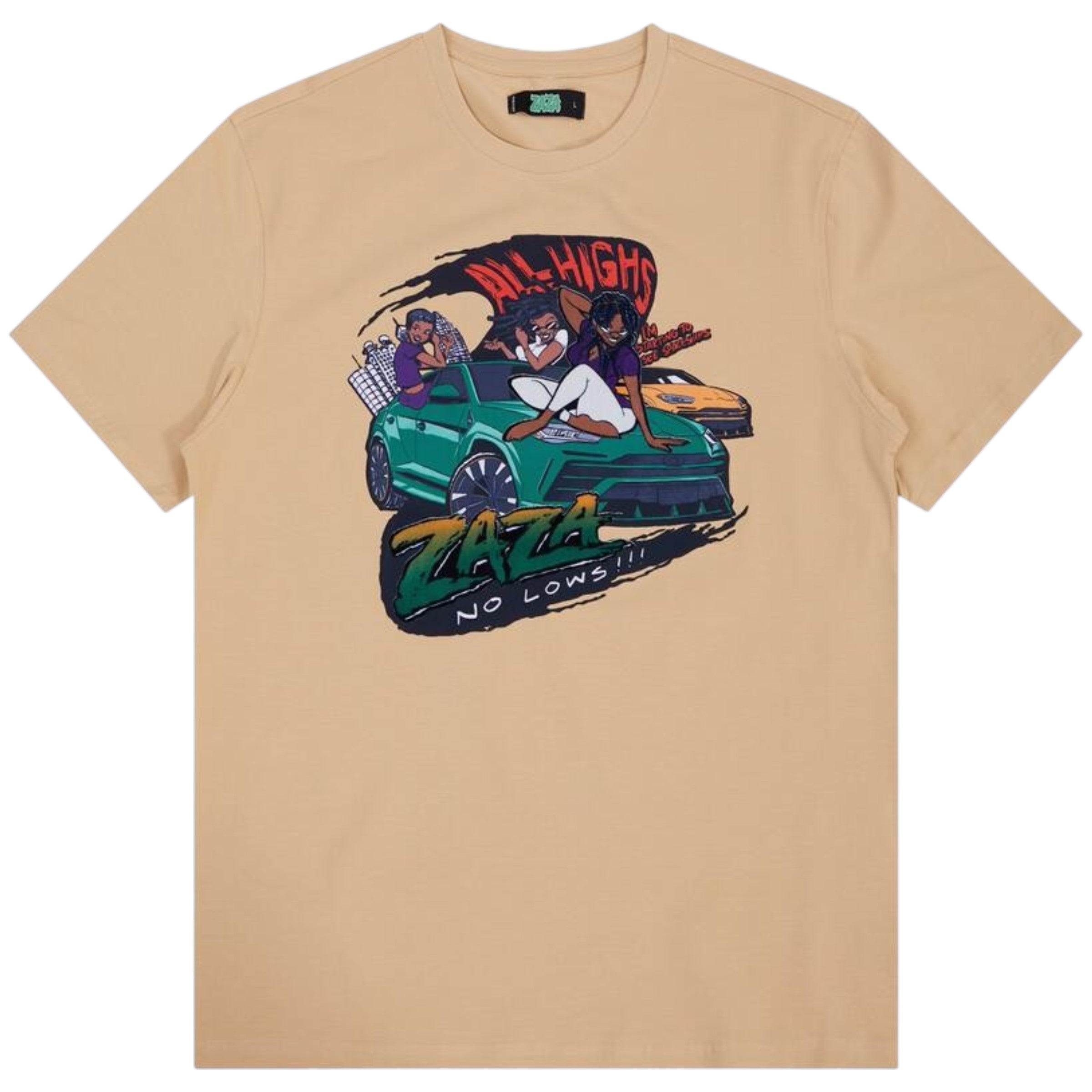 Zaza 404 Day Tee In Khaki